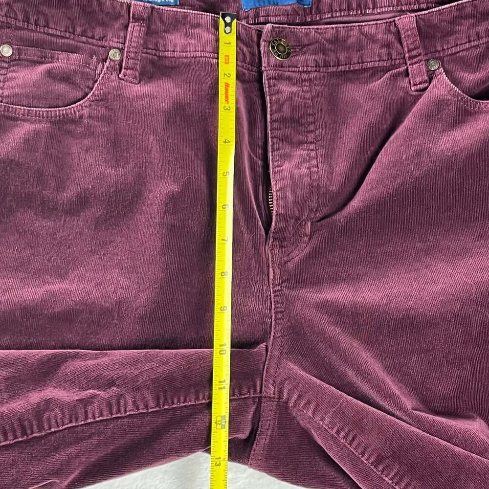Talbots‎ Burgundy Corduroy High Rise Straight Leg Pants Women’s 16W - Picture 6 of 11